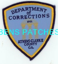 GEORGIA,ATHENS CLARKE COUNTY DEPARTMENT OF CORRECTIONS 1